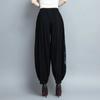 [502 recompra] talla extragrande mm300 kg de grasa mujeres de mediana edad y ancianas pantalones bombachos verano nueva madre estilo nacional