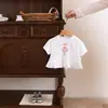 Conjunto de Verano para Bebés Niñas, Estilo Nuevo para un Año, Piezas Separadas para Bebés Niñas, Atuendo de Verano de Dos Piezas Delgado y de Moda