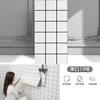 Adesivos de imitação de azulejos autoadesivos adesivos de parede de pvc feios decoração de parede de fundo à prova d'água imitação de mármore placa de alumínio plástico