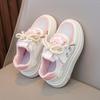 Tenis para Niña 2026 Verano Nuevos Suela Suave Huecos Malla Simple Zapatos de Malla para Niña Zapatos Blancos para Niños Mayores