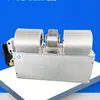 Unidade de Ar Condicionado Fan Coil Horizontal Embutida, Radiador de Uso Duplo Refrigerado a Água, Unidade de Ar Condicionado Fan Coil com Ventilador Inversor Silencioso de ABS Economizador de Energia
