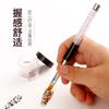 Set de Plumas para Arte de Uñas con Diamantes, Pluma para Pintar Líneas, Pluma de Terapia de Luz Gradiente con Tapa, Pincel Ultra Fino para Arte de Uñas