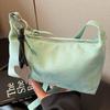 Bolso Almohada Versátil Brillante Estilo Perezoso de Nicho para Viajes Diarios para Mujeres Nueva Moda Primavera 2025 Bolso Cruzado Casual para Hombro