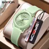 Reloj para Examen Sanda Resistente al Agua Mismo Estilo para Hombres y Mujeres Caja Transparente Reloj Simple para Estudiantes Luz Luminosa Reloj de Cuarzo Venta al por Mayor