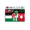 Mundial 2026 Estados Unidos, Canadá y México Set de Aficionado al Fútbol de Argentina Bandera Gafas Manos Aplaudidoras Pintura Facial Accesorios para Animar