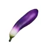 Pepino e Berinjela de Simulação PU Modelo Frutas e Vegetais Adereços de Fotografia Decoração de Armário Brinquedo para Alívio de Estresse Alimentar Rebote Lento