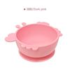 Tigela de Caranguejo de Silicone da Amazon Tigela para Suplemento Alimentar Infantil Tigela de Desenho Animado de Grau Alimentício para Uso Doméstico com Ventosa para Bebê Comer