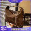 Nova Bolsa Feminina 2026 Mais Vendida de Luxo Outono e Inverno Versátil Retro Bolsa de Ombro Transversal Bolsa de Mão Fosca