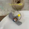 Nuevo Pasador de Pelo Retro con Corona Estilo Coreano para Niños, Pinza Lateral para Flequillo, Goma Elástica de Pelo Tridimensional, Accesorio para el Cabello para Niñas