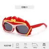 Gafas de Sol para Niños Dibujos Animados Estilo Sun Wukong Gafas de Sol Polarizadas de Silicona Suave para Hombre Decoración Exterior para Niñas Venta Directa de Fábrica