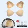 Cinta especial para pechos pequeños, delgada, push-up, hace que los pechos pequeños parezcan más grandes, previene la flacidez, impermeable, a prueba de sudor, lencería invisible, cinta para pechos con forma de corazón