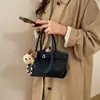 Elegante Bolso de Mano con Estampado de Lichi Estilo Coreano para Oficinistas, Bolso Cruzado de Alta Gama Elegante y Exquisito para Mujeres, Adecuado para Ir al Trabajo y Uso Diario, Bolso Tipo Cubo