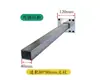 Poste de Cerca de Liga de Alumínio/Madeira-Plástico 80*80mm Pé/Peça de Fixação/Base (Galvanizado a Quente)