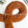 Nuevas Tiras de Piel Sintética de Zorro 10 cm Superficie Grande de Piel, Accesorios Hechos a Mano para Capa DIY, Cuello de Piel para Chaqueta de Plumas, Venta al por Mayor en Stock