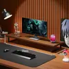 Soporte elevador para ordenador de escritorio, base elevadora para monitor, estante de almacenamiento multicapa, soporte para mando y auriculares para sala de juegos