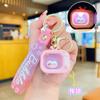 Mini Creativo Luminoso Pequeño Televisor Luminoso Sonido Llavero Colgante Pequeño Regalo Dibujos Animados Llavero Colgante para Mochila Escolar