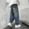 Pantalones de Primavera para Niños 2026 Nuevo Estilo Pantalones Largos de Otoño para Niños Jeans de Primavera y Otoño Tendencia