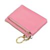 Fabricante Hecho a Medida Billetera para Monedas de Cuero Genuino Pequeña Cartera para Mujer Cremallera Estudiante Color Fruta Billetera para Monedas Procesamiento Venta al por Mayor