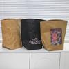 Bolso de mano ligero de lujo de alta gama con estampado inglés, impermeable, de piel de vaca lavable, con flores, para ramo, venta al por mayor