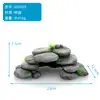 Plataforma para tomar el sol de tortuga, plataforma de escalada, escalera, paisajismo de tanque de tortuga, plataforma de piedra para tomar el sol, cueva de escondite para nivel de agua alto, isla flotante de descanso, plataforma flotante