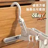 Tendedero Plegable, Tendedero Portátil para Viajes y Hoteles, Un Artefacto Imprescindible para Secar Ropa en Viajes de Negocios, Perchero Multifuncional de Cinco Agujeros