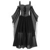 2025 Amazon Aliexpress Halloween Bruja Manga Larga Tirantes Vestido Swing