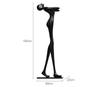Americano criativo corpo humano estátua luminária de chão Zhongshan fábrica iluminação moderno e minimalista hotel lobby sala de estar lâmpada