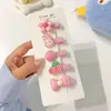 Horquillas Dulces de Pétalos, Horquilla Elegante para Niños, Lindos Accesorios para el Cabello de Flores, Pinza para la Cabeza, Accesorios para el Cabello de Bebé, Accesorios para el Cabello para Mujeres