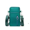 Bolso bandolera para mujer, bolso transfronterizo, versión coreana modelo nuevo 2025, mini bolso vertical, funda para teléfono móvil, monedero y bolsa para teléfono móvil