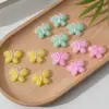 Venta al por mayor del fabricante Accesorios de Mariposa de Resina Electrochapada para Fundas de Teléfono, Accesorios para el Cabello, Pinzas para el Cabello, Zapatos, Collares, Ropa, Materiales para Joyería DIY