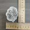 Albaricoque Hilo de Algodón Encaje de Malla Adhesivos de Tela Accesorios Hechos a Mano DIY Ropa Decoración del Hogar Parches Beige