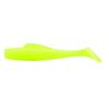 Señuelo de Pesca Flotante T-Tail Gusano Blando Zman 85mm 4.8g 6 Piezas Cebo Falso Tpr Negro Pit Bass y Señuelo para Pez Mandarín