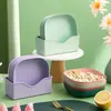 Prato de Osso Doméstico Estilo Japonês, Prato de Mesa de Plástico para Ossos, Prato Pequeno, Base de Bandeja de Resíduos