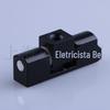 Dobradiça Deben L65 armário de distribuição dobradiça de porta de armário preto HL025-1 rolamento de dobradiça dobradiça