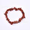 Pulsera de grava de cristal natural griego transfronterizo de Amazon ágata jade pulsera de piedra irregular joyería al por mayor