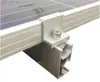 Bloques de Montaje para Paneles Fotovoltaicos de Media Tensión para Estaciones de Energía Solar, Abrazaderas de Placa de Aleación de Aluminio con Tornillos y Arandelas de Resorte, Accesorios de Soporte Fijo
