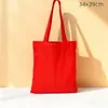 Bolsas de Lona Personalizadas con Logo para Publicidad y Promoción, Bolsas Tote Lisas para Souvenirs, Hechas a Medida