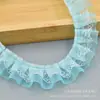 En Stock Encaje de Doble Capa de 2.5cm Ropa Falda Decoración Hecho a Mano DIY Cesta de Almacenamiento Borde Accesorios Decorativos