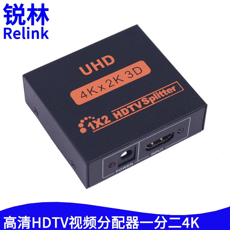 高清HDTV视频分配器一分二4K 橙色丝印.jpg