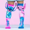 Celebridad de Internet Transfronteriza Populares Accesorios Infantiles Calcetines Personalizados de Moda Tendencia Dibujos Animados Calcetines de Pegaso Calcetines de Princesa para Niña Venta al por Mayor
