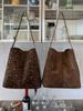 Bolso Retro Sencillo para Mujer 2025 Nuevo Bolso de Hombro Versátil para el Trabajo Bolso Tote de Alta Gama de Gran Capacidad