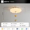 Lámpara de Techo para Habitación Infantil, Modelo Creativo Nuevo 2026, Iluminación Estilo Oso Crema, Araña de Nube Burbuja para Niña