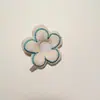 Encaje Bordado Relleno de Algodón Accesorios con Colgante de Flor Bordada con Correa Funda para Teléfono Móvil Llavero Accesorios DIY Venta al por Mayor