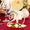 Tarjeta de Asiento Digital Estilo Ins Transfronterizo Tarjeta de Mesa de Boda Tarjeta de Asiento de Banquete de Boda Acrílica Tarjeta de Mesa de Cumpleaños Suministros para Fiestas
