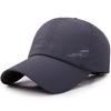 Gorra de Béisbol de Secado Rápido Estilo Coreano, Color Sólido, Gorra con Visera para Mujer, Gorra Transpirable para Exteriores con Protección Solar para Hombre, Dropshipping