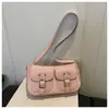 Moda Estilo Coreano Bolsa Pequena para o Trabalho 2026 Novo Verão Simples Casual Bolsa de Ombro Único Meia-lua Bolsa de Axila de Nicho