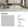 Laje de Rocha de Guangdong 800X2600X9mm Esmaltada na Superfície Luz Suave Microcimento Parede de Fundo Painel de Parede Liso Cor Sólida Aveludado