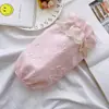 Fundas Protectoras Impermeables de Manga Larga con Encaje para Mujer, Estilo Coreano, para Chaqueta de Plumas, Anti-Suciedad, para Oficina, Estudio, Tareas del Hogar y Trabajo
