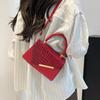 Bolso de Mujer de Moda Nicho Francés 2025 Nuevo Bolso de Axila Costuras Bolso de Mano para Viaje Patrón Cocodrilo Moderno Bolso Bandolera