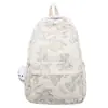 Mochila Escolar con Estampado de Oso Morado para Estudiantes de Secundaria y Preparatoria, Mochila de Gran Capacidad, Mochila de un Solo Hombro de Alto Valor para Estudiantes de Primaria
